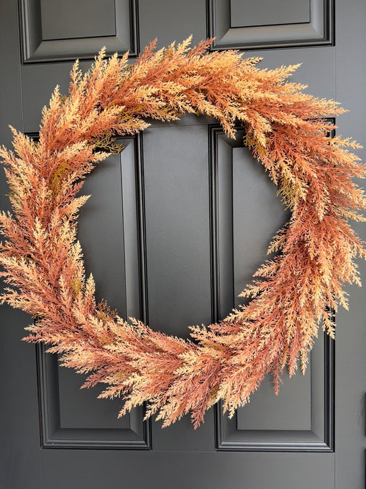Golden Harvest Wreath
