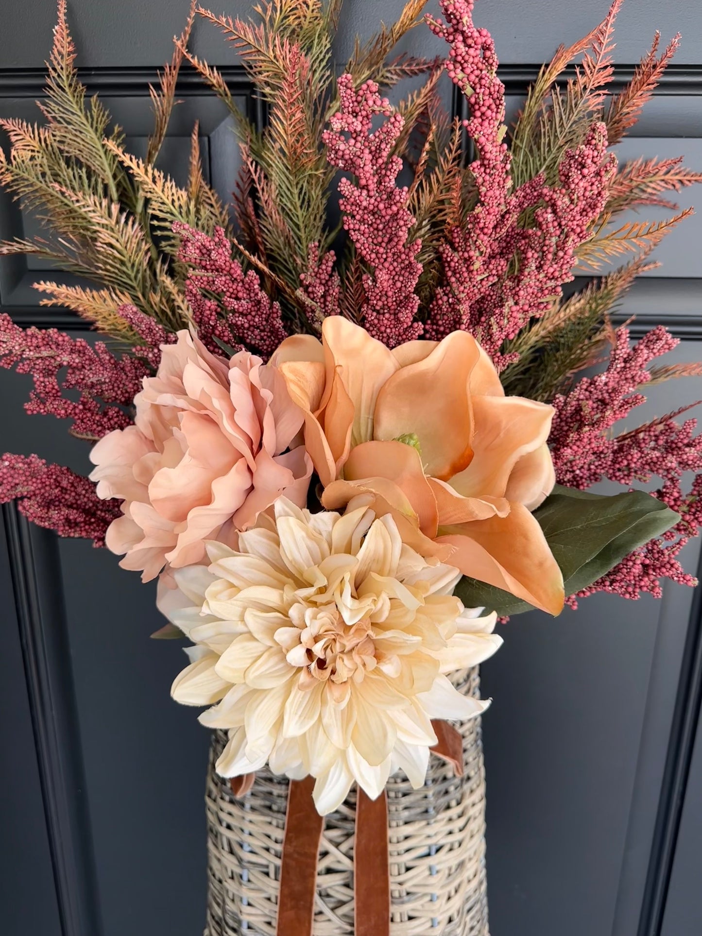Autumn Floral Basket