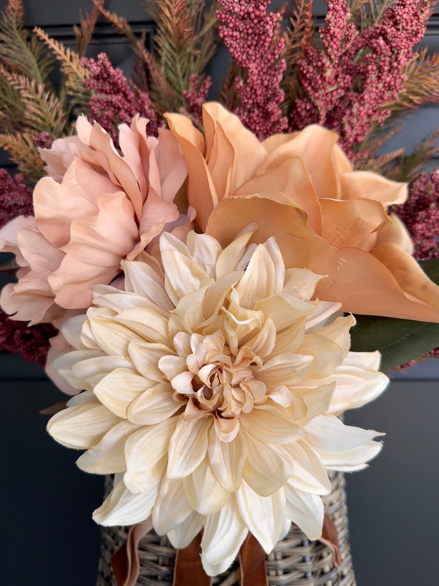 Autumn Floral Basket